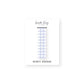 Gingham Large Magnetic Bookmark