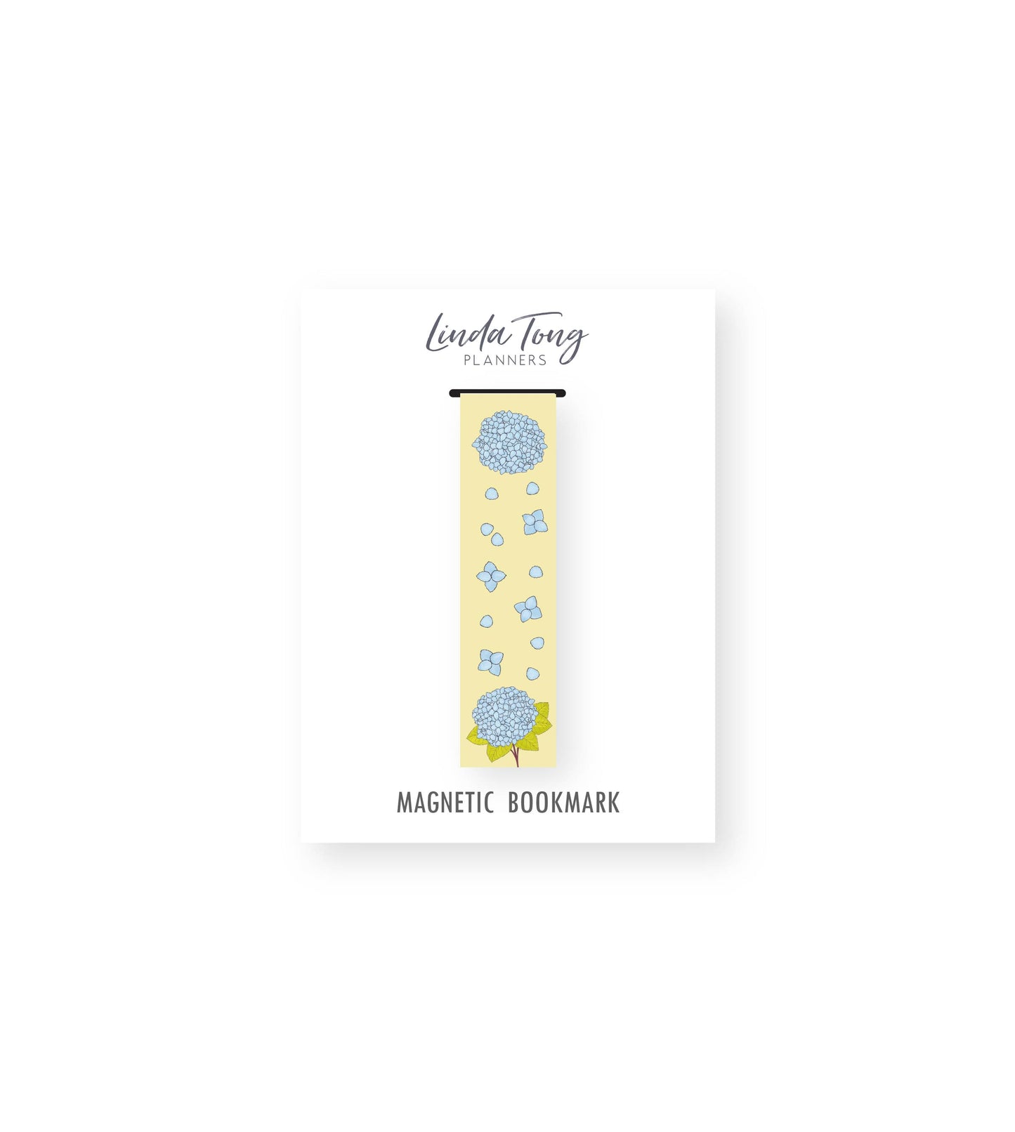 Hydrangeas Large Magnetic Bookmark