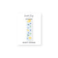 Lemons + Blueberries Large Magnetic Bookmark