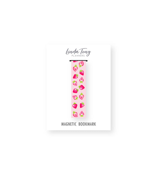 Strawberries Large Magnetic Bookmark