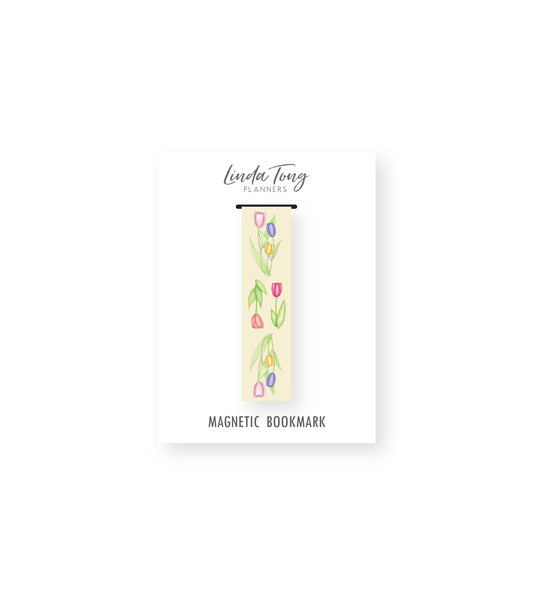 Tulips Large Magnetic Bookmark