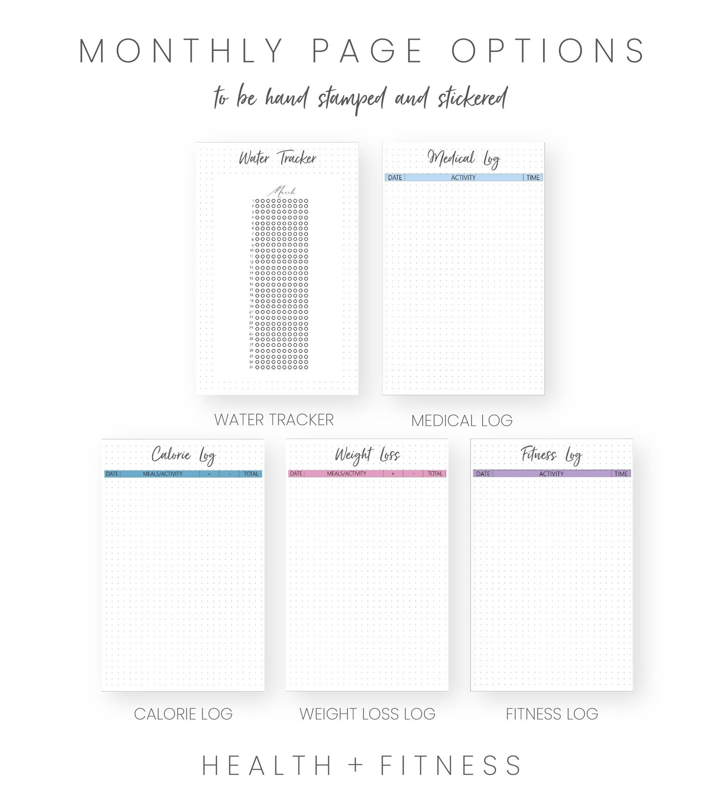 2023-24 Personalized Illustrated Planner Stone