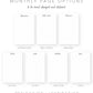 2024 Personalized Illustrated Planner Signature Stripes