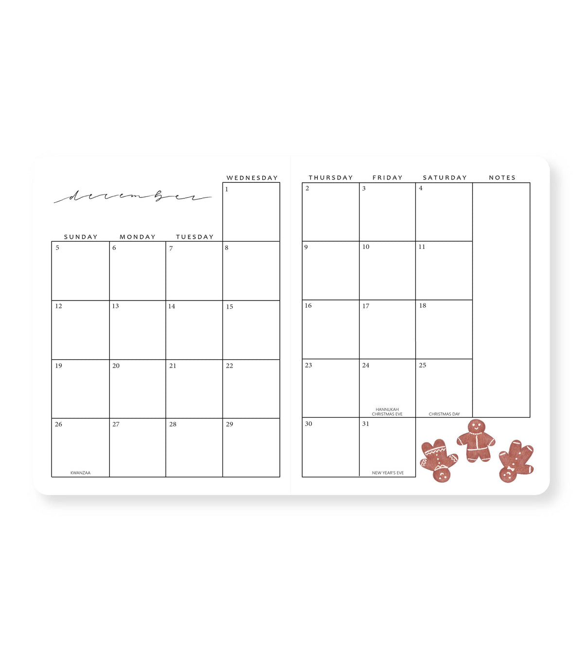2027 Monthly Planner Hydrangeas PRE-ORDER