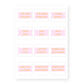 Monthly Tab Sticker Sheets