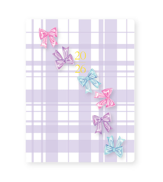 2026 Monthly Planner Bows