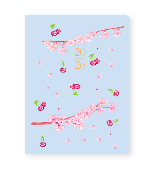 2026 Monthly Planner Cherry Blossoms