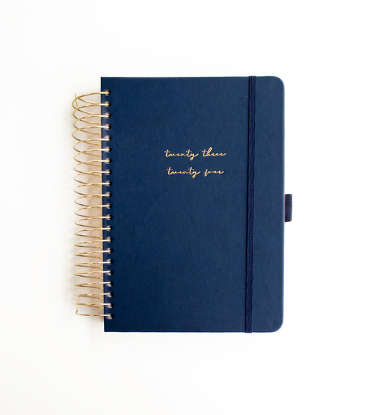 2023-24 Personalized Illustrated Planner Navy