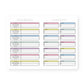 2025 Personalized Illustrated Planner Pastel Butterflies