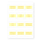Monthly Tab Sticker Sheets