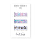 Lavender Dream Magnetic Bookmark Set