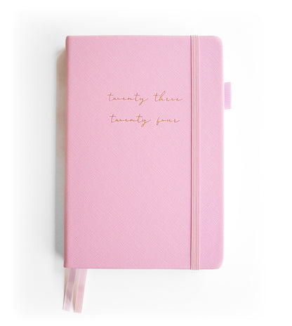 2023-24 Personalized Illustrated Planner Pink