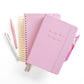 2023-24 Illustrated Planner Pink
