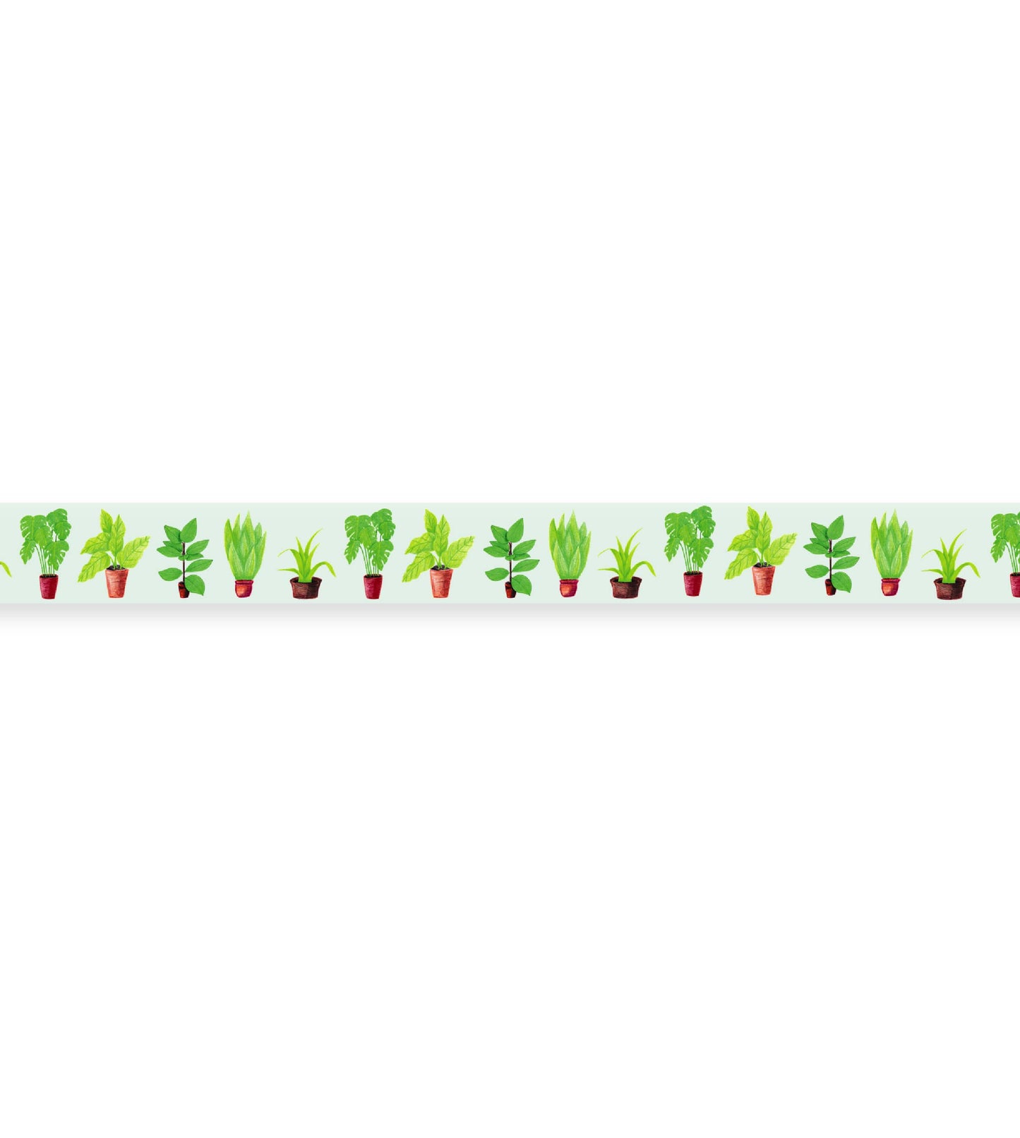 Washi Tape House Plants