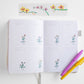 2024 Personalized Illustrated Planner Butterflies
