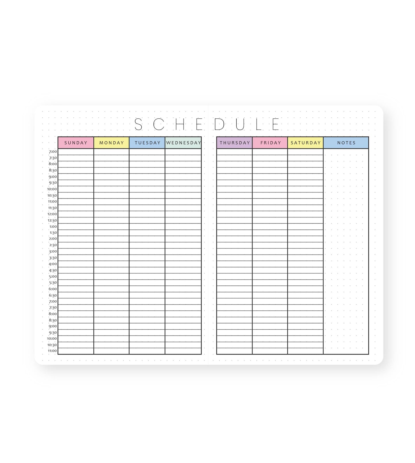 2023-24 Personalized Illustrated Planner Pink Daisy