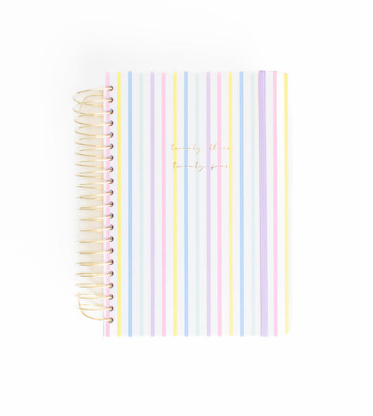 2023-24 Personalized Illustrated Planner Signature Stripes