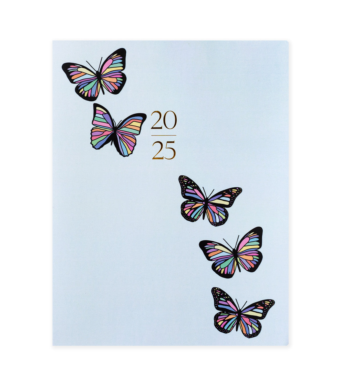 2025 Monthly Planner Pastel Butterflies