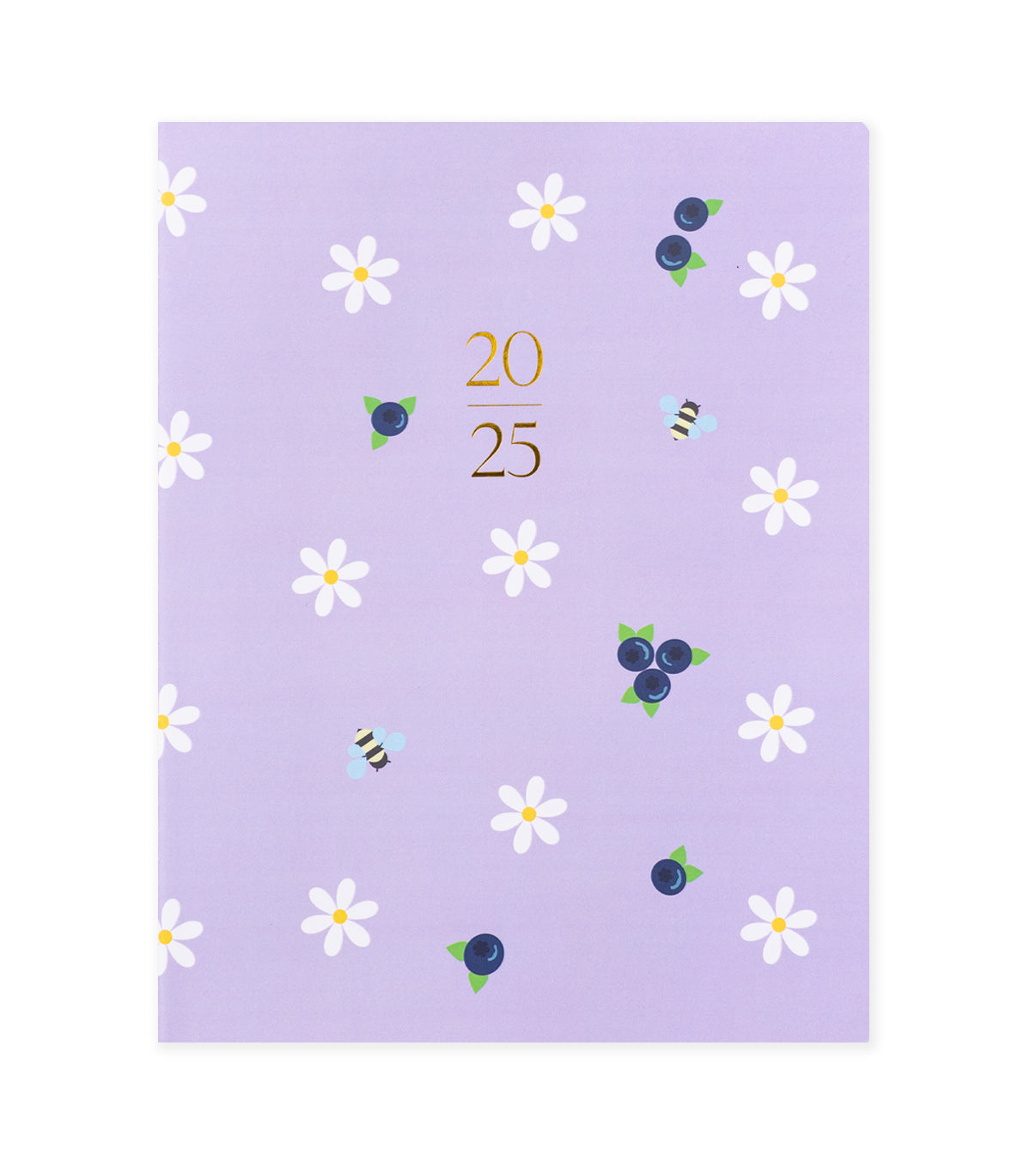 2025 Monthly Planner Lilac Daisy