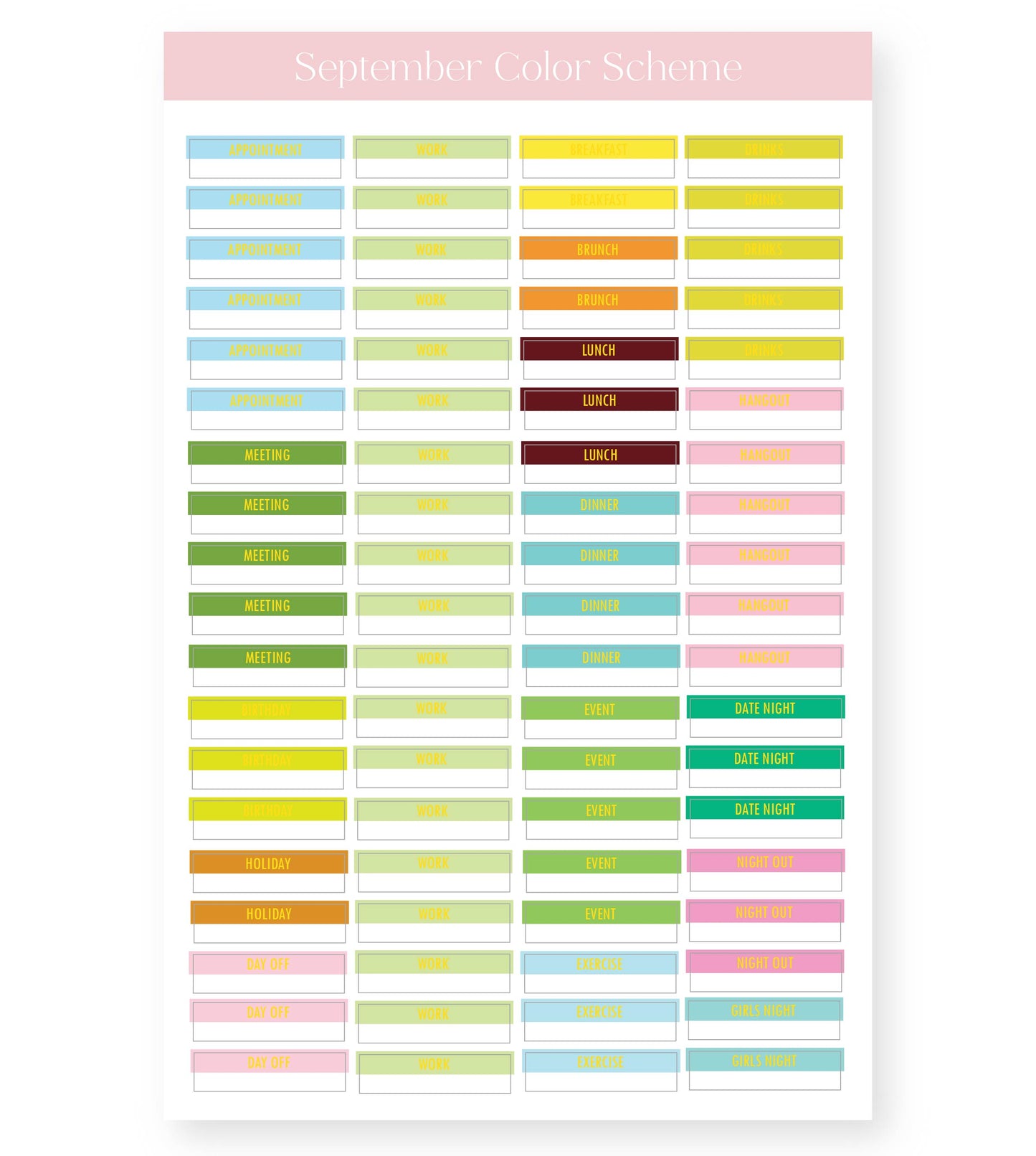 Planner Sticker Book PRE-ORDER