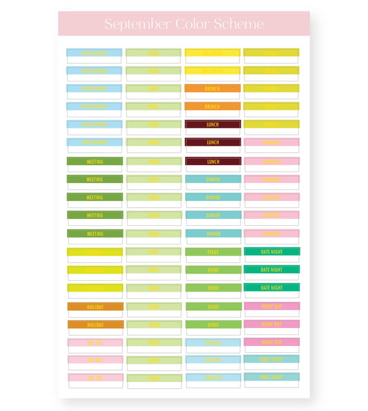 Planner Sticker Book PRE-ORDER