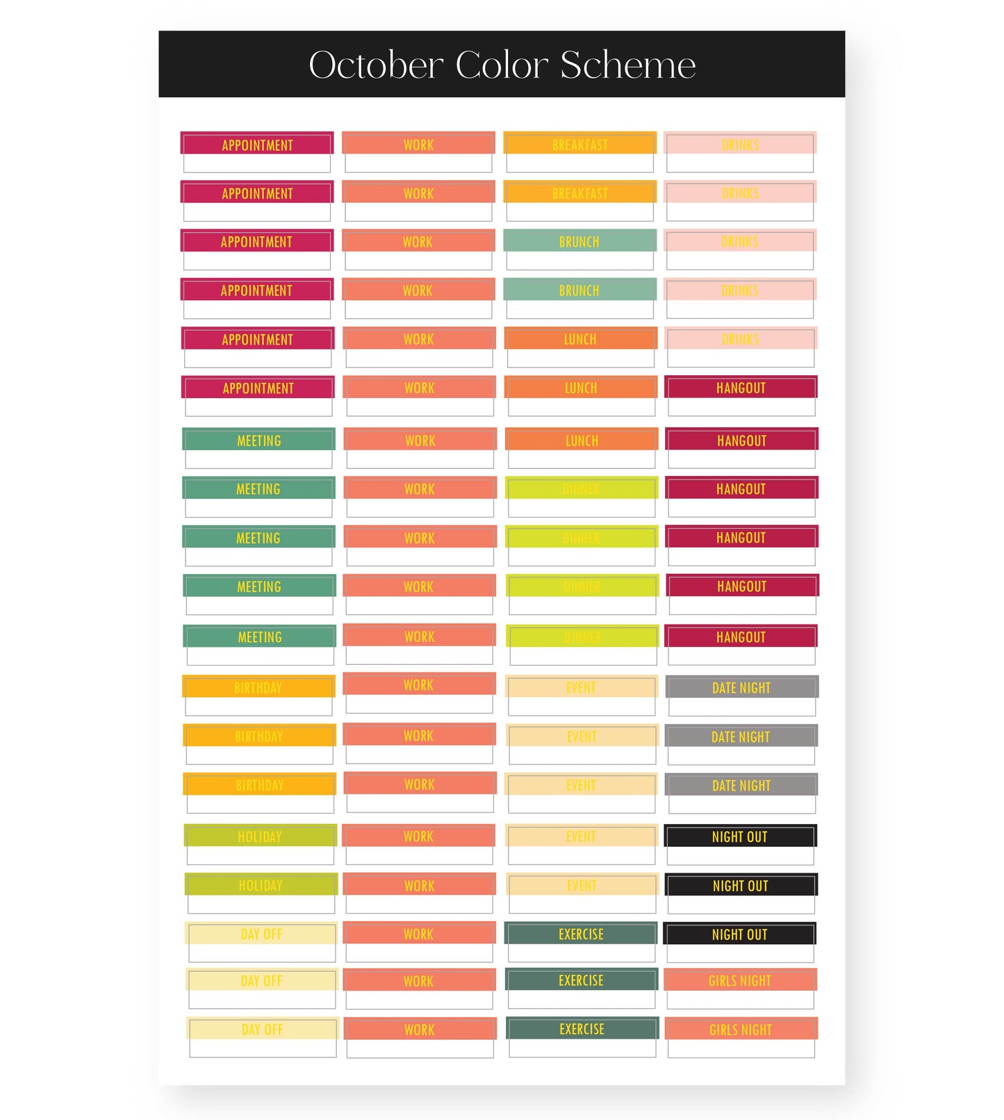 Planner Sticker Book PRE-ORDER