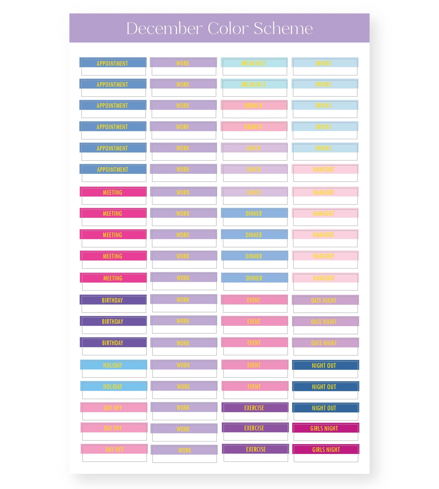 Planner Sticker Book PRE-ORDER