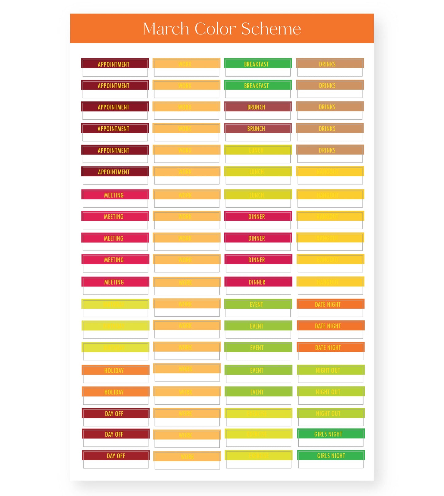 Planner Sticker Book PRE-ORDER