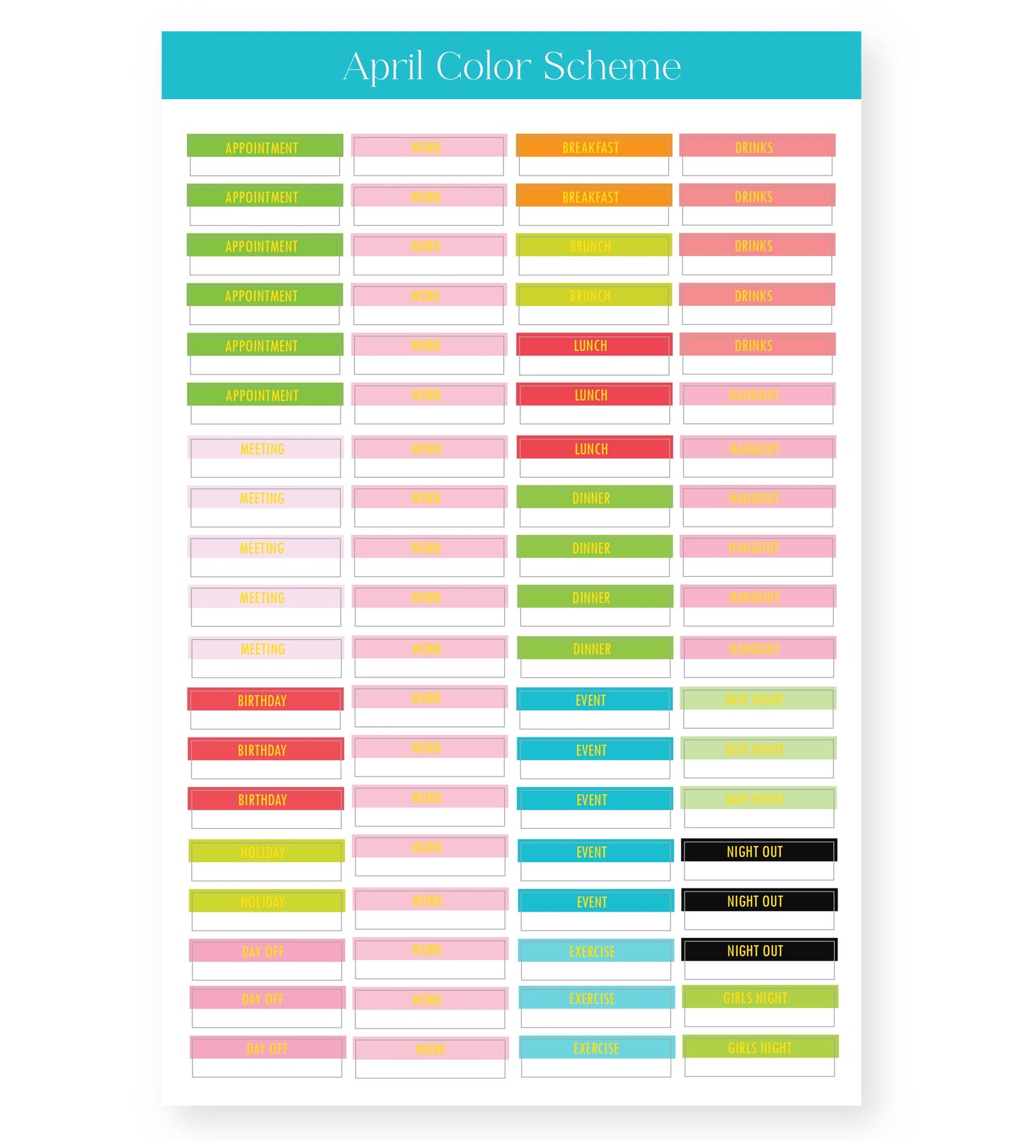 Planner Sticker Book PRE-ORDER