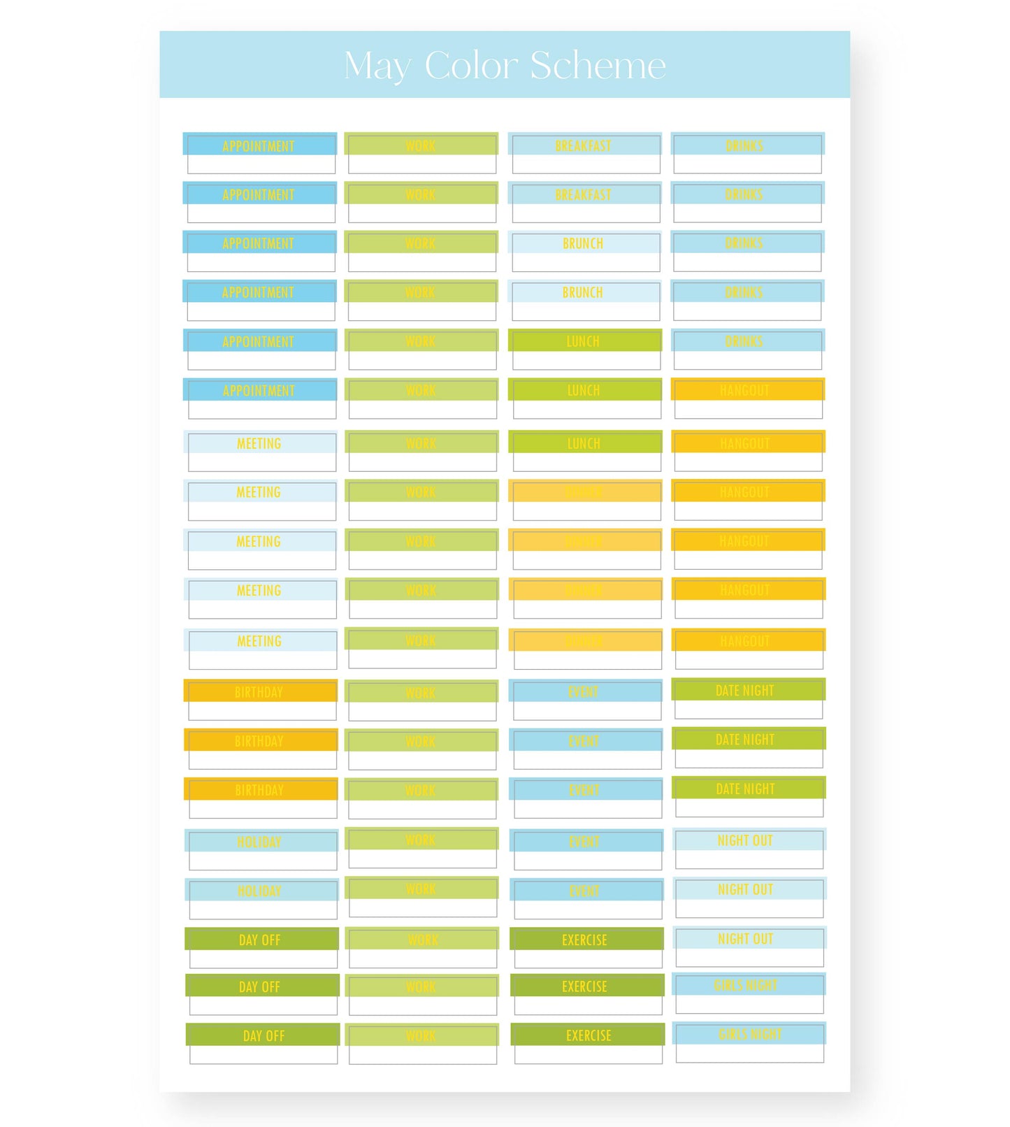 Planner Sticker Book PRE-ORDER