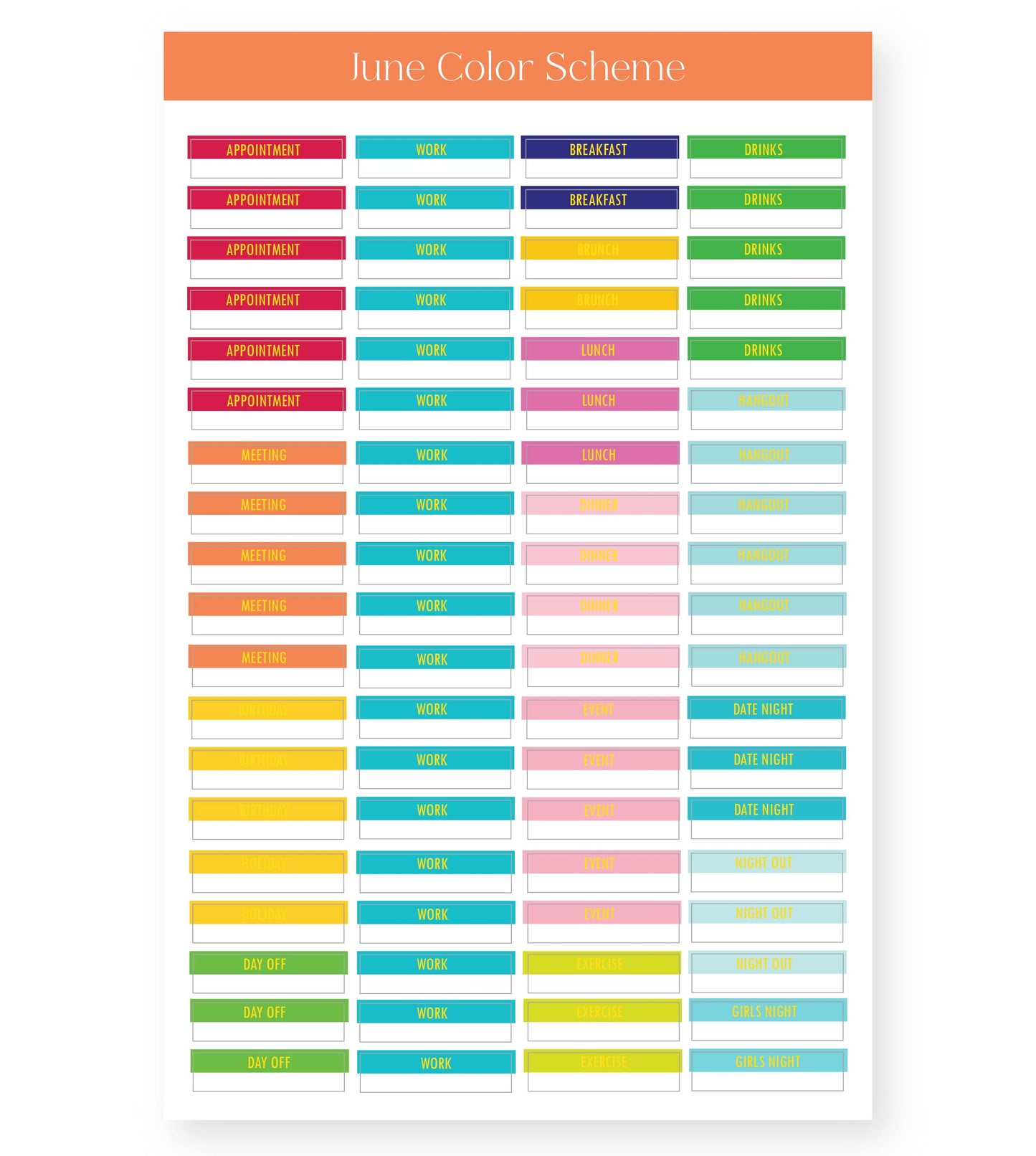 Planner Sticker Book PRE-ORDER