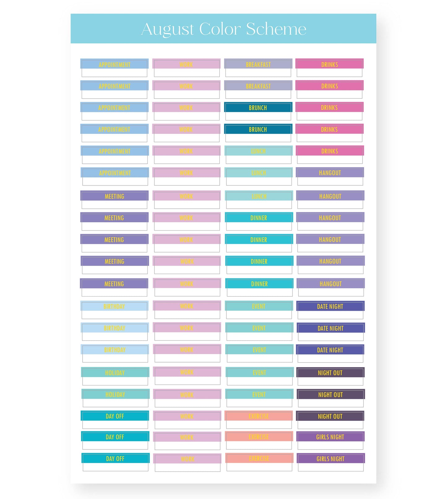 Planner Sticker Book PRE-ORDER