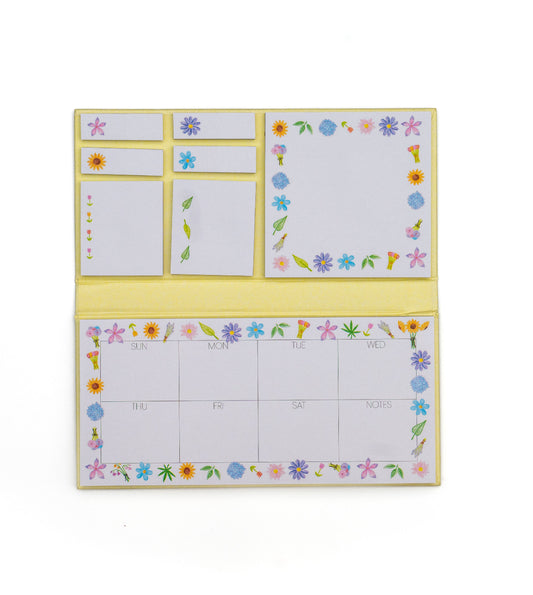 Flower Farm Sticky Note Book