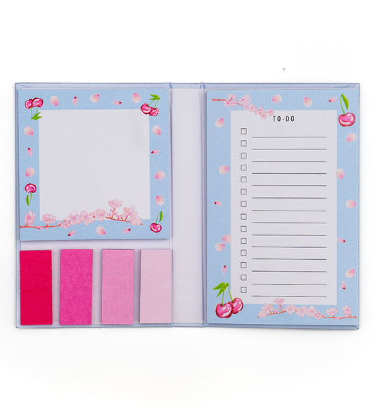 Cherry Blossoms Sticky Note Book