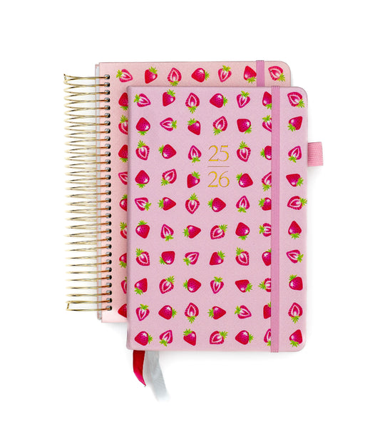2025-26 Illustrated Planner Strawberries