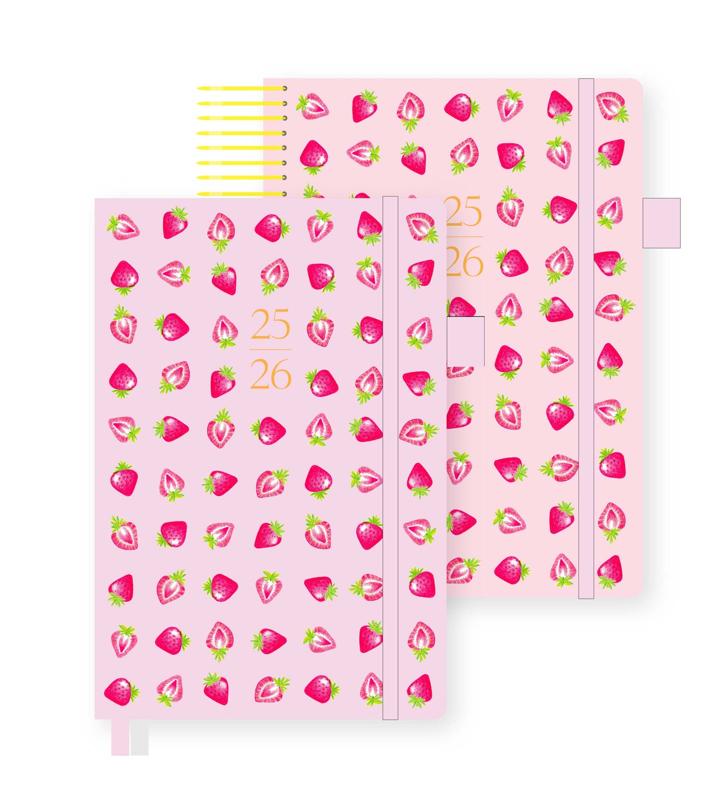 2025-26 Illustrated Planner Strawberries (PRE-ORDER: ships in June)