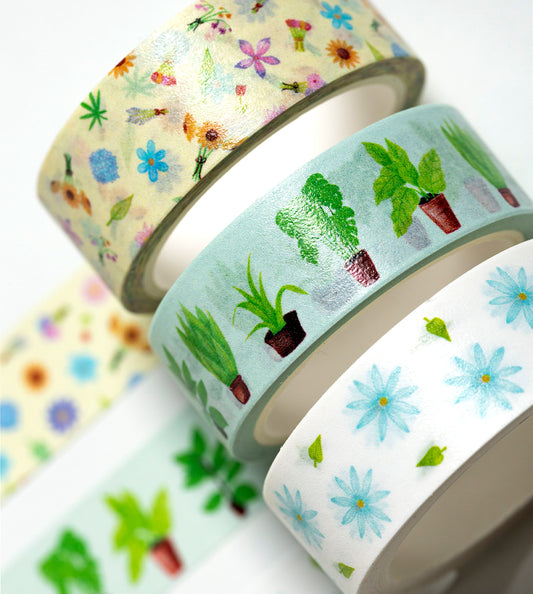 Washi Tape Set Botanical