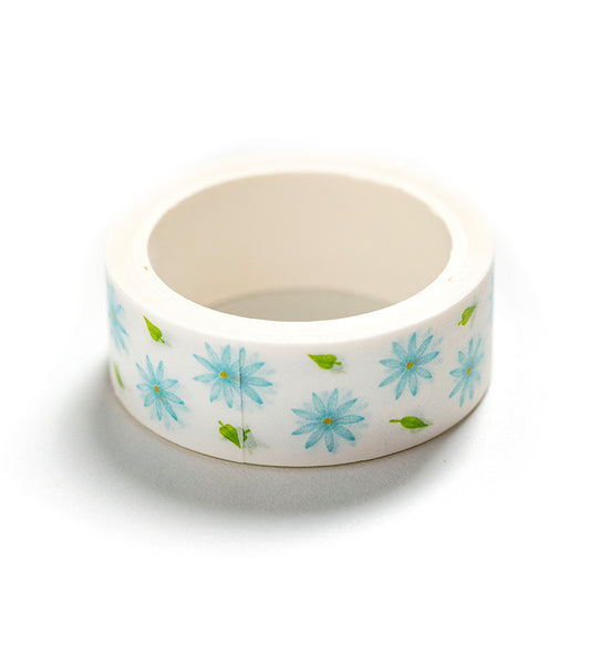 Washi Tape Blue Daisy