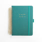 Personalized Illustrated Planner Turquoise