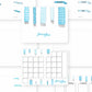 2024 Personalized Illustrated Planner Sky