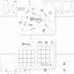 2023-24 Illustrated Planner Purple Haze