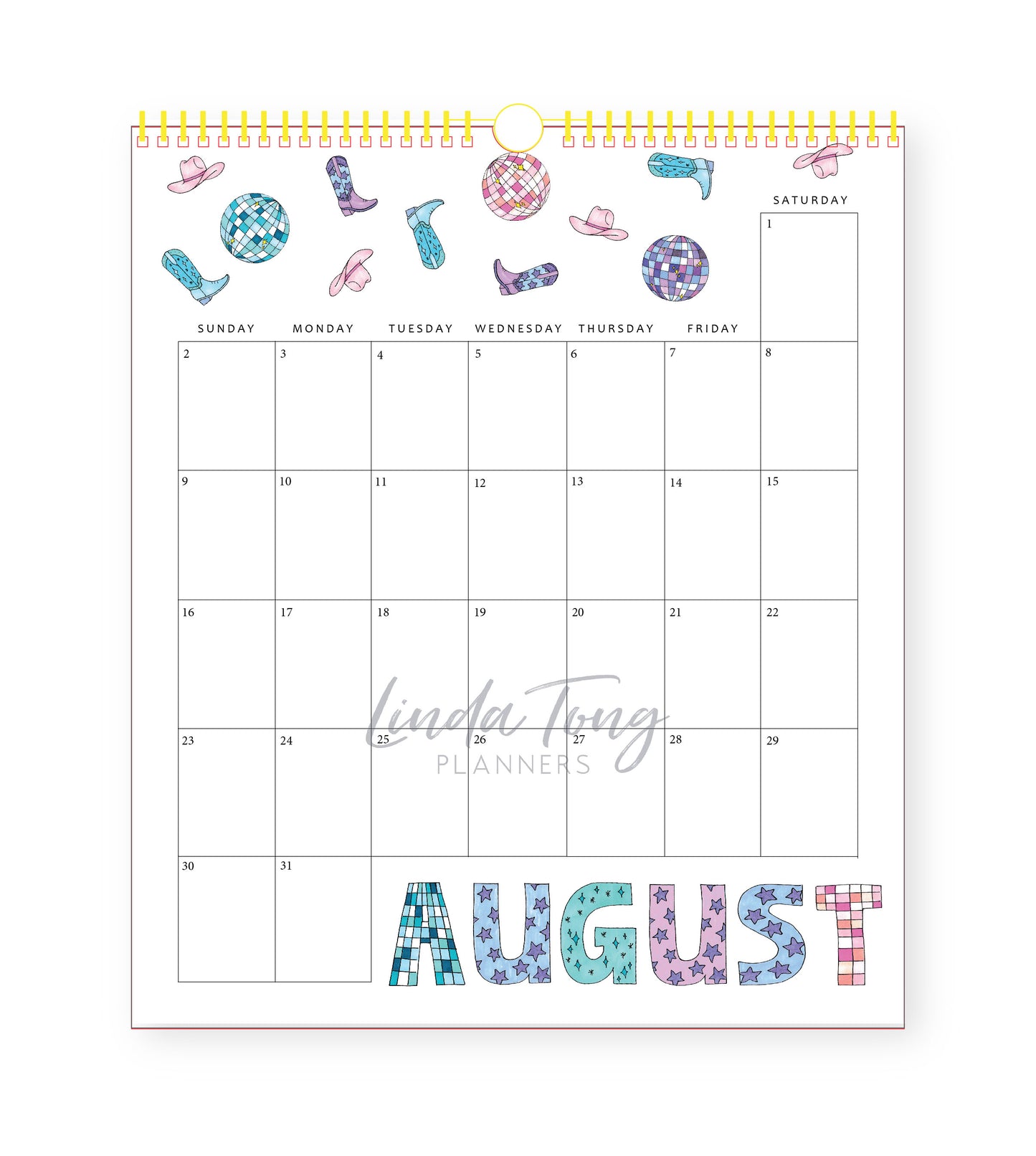 2026 Illustrated Wall Calendar