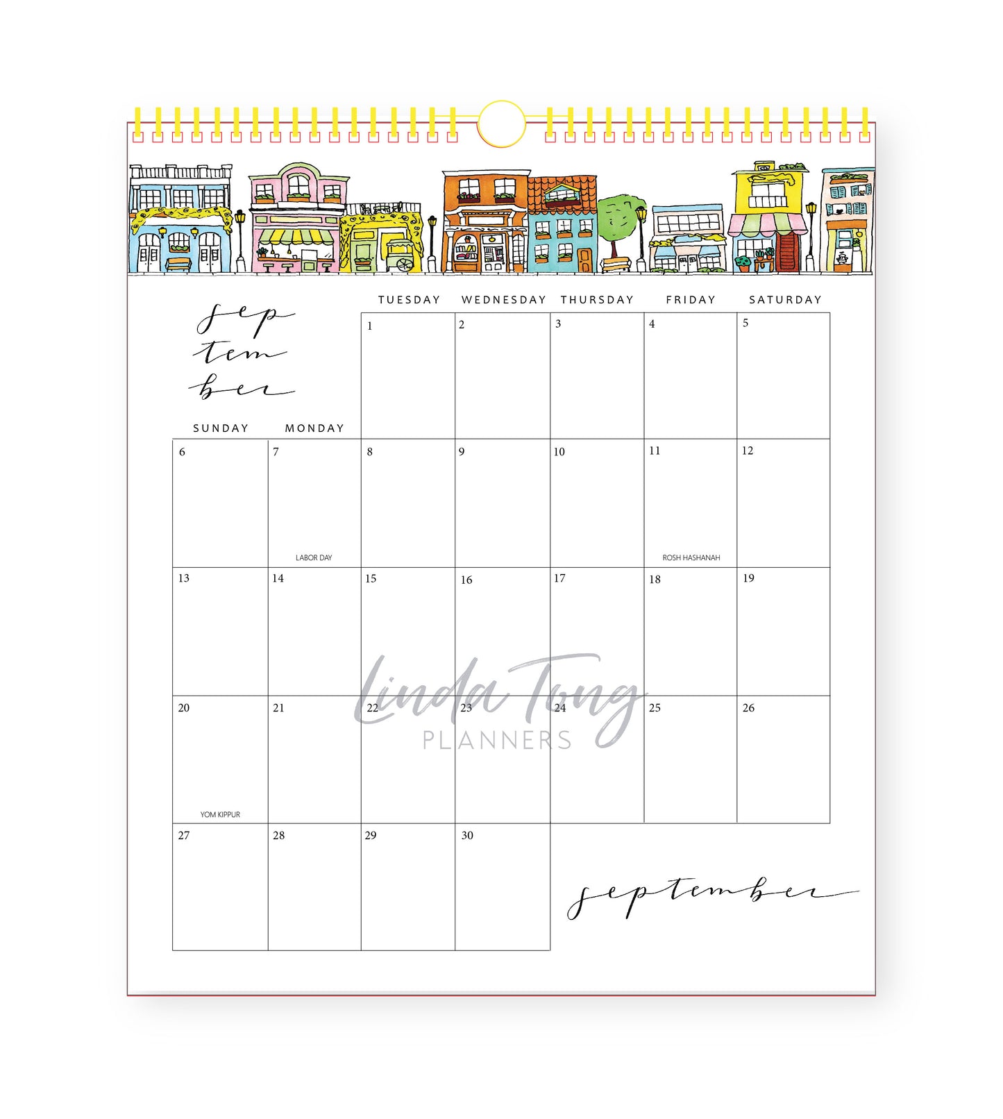 2026 Illustrated Wall Calendar
