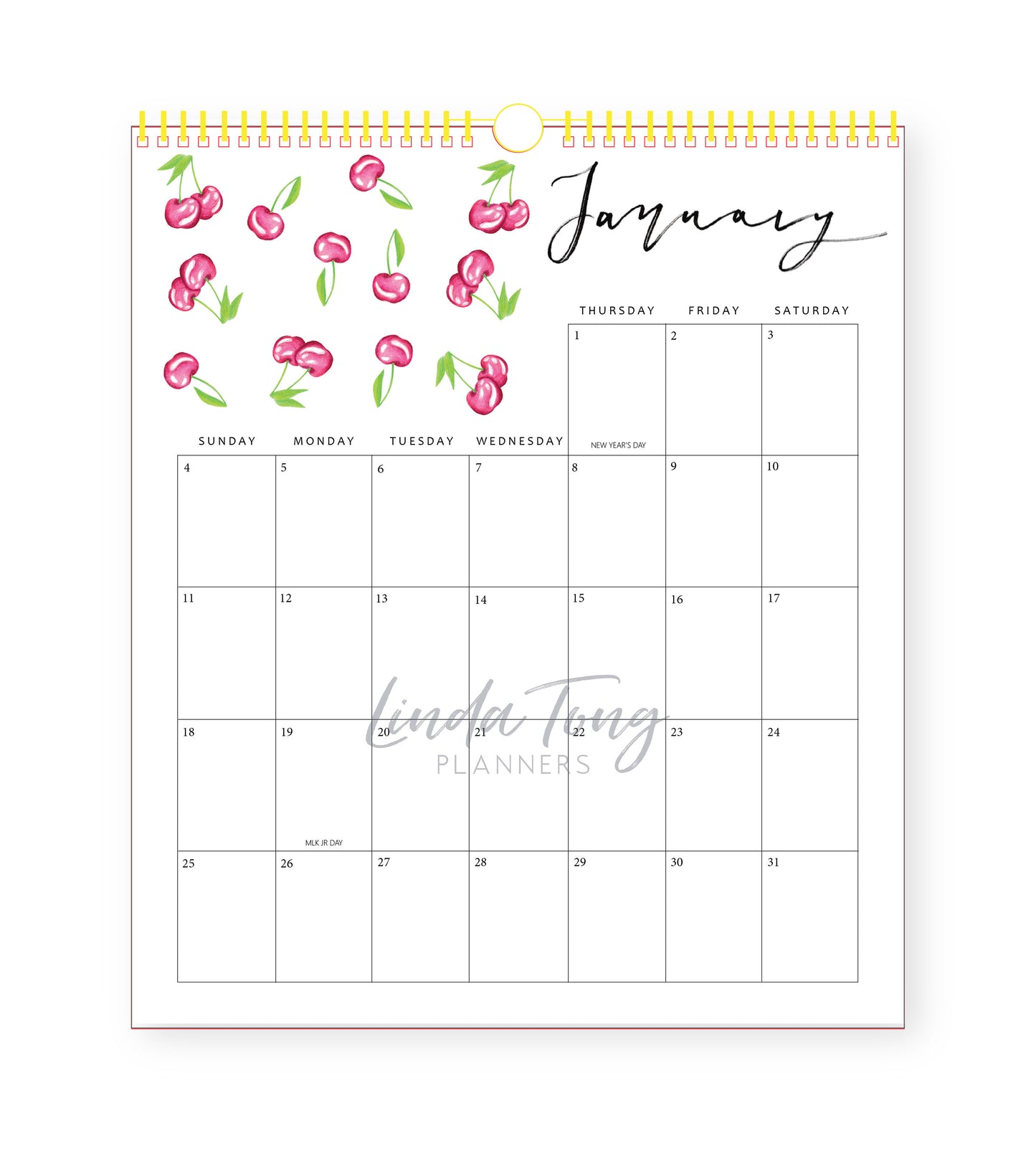 2026 Illustrated Wall Calendar