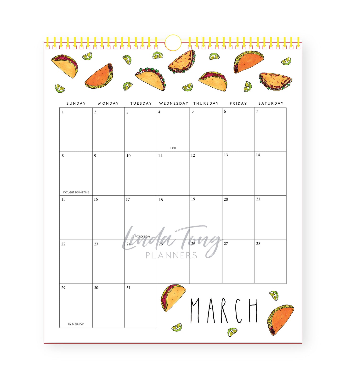 2026 Illustrated Wall Calendar