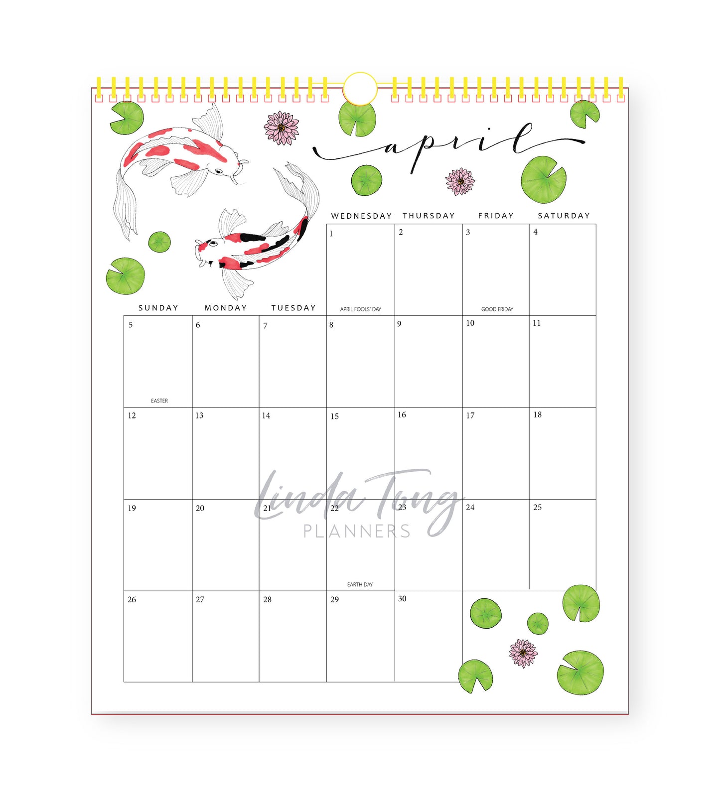 2026 Illustrated Wall Calendar