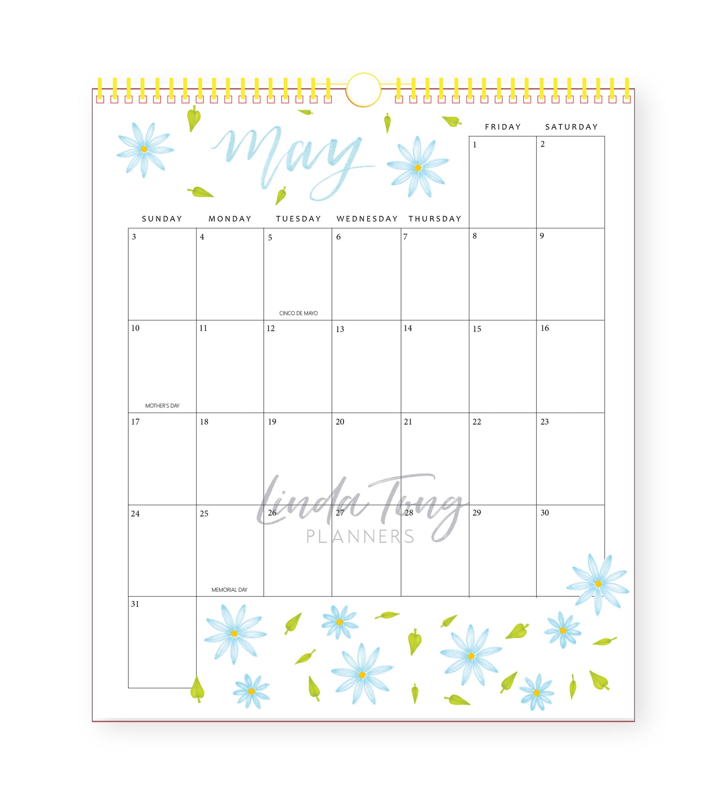 2026 Illustrated Wall Calendar