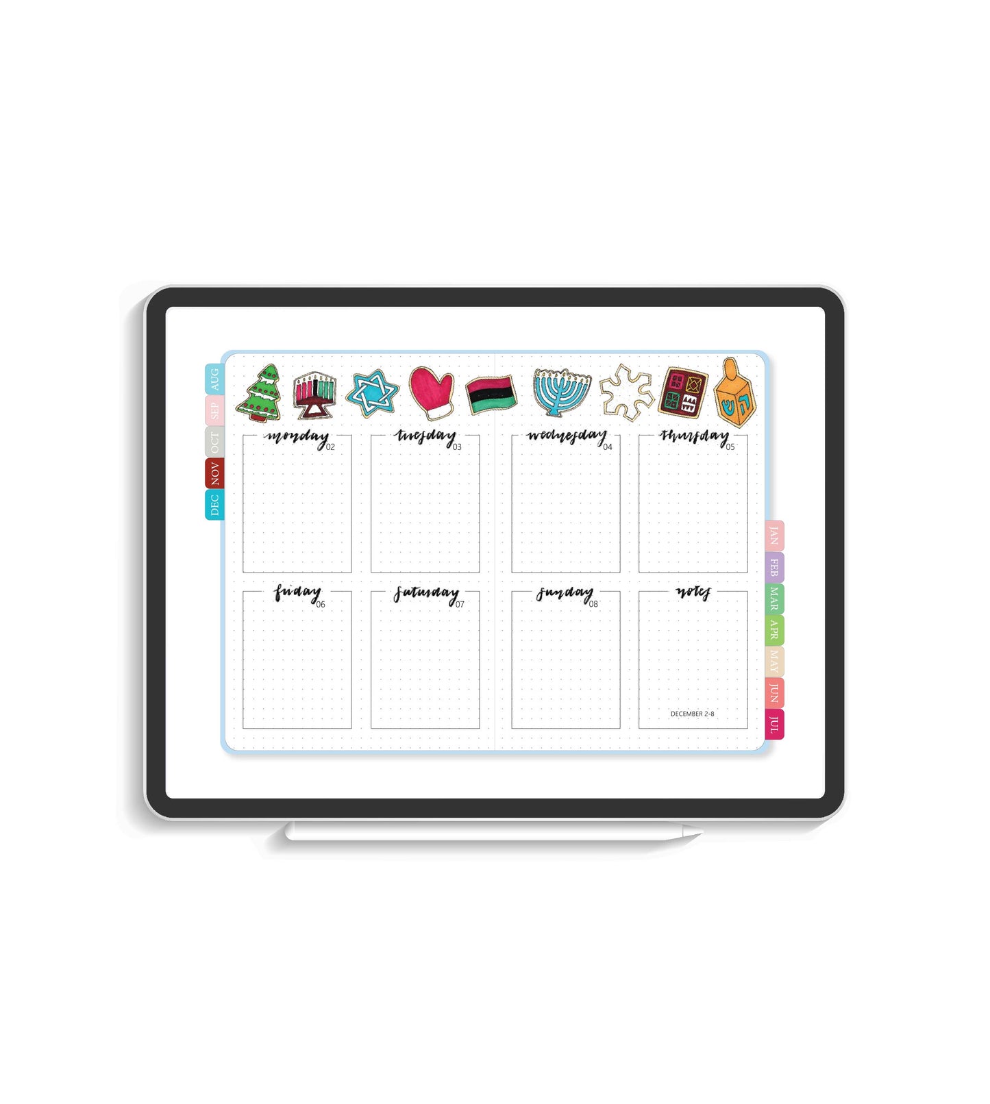 2025 Digital Illustrated Planner