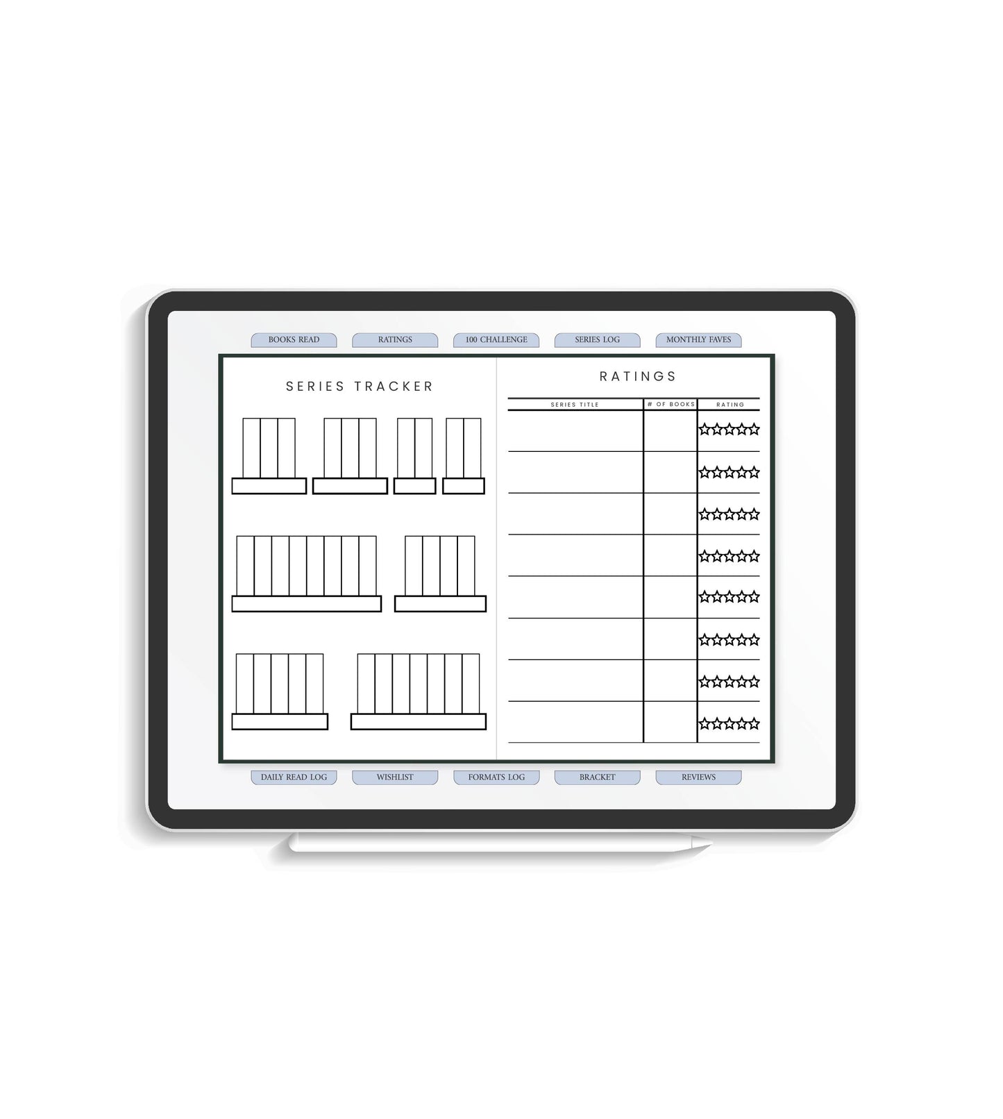 Book/Reading Journal DIGITAL