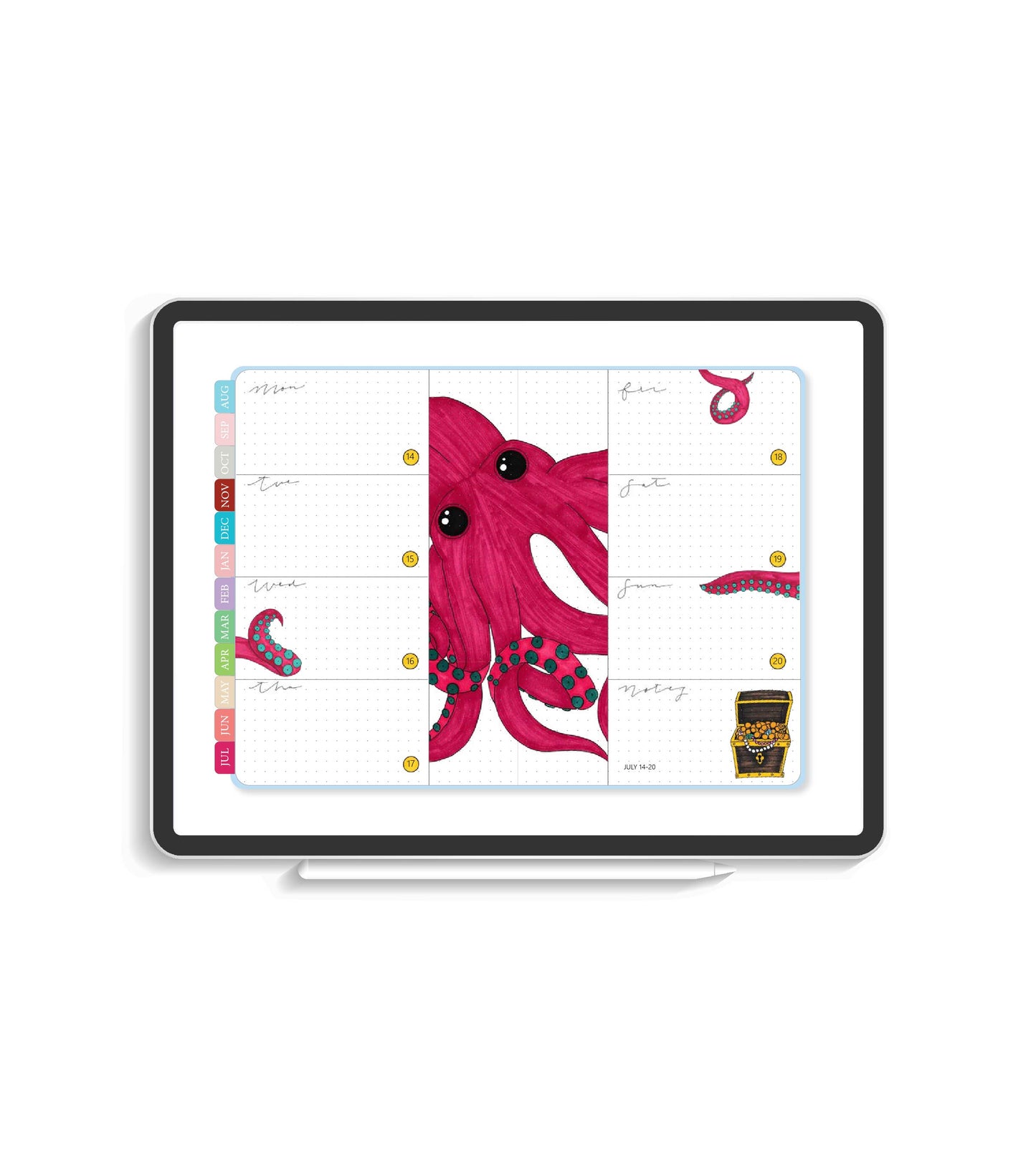 2025 Digital Illustrated Planner